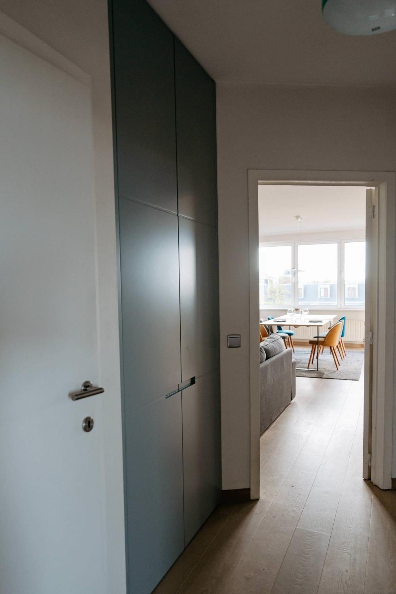Zonnig Appartement Met Prachtig Uitzicht Op A+Locatie Amberes Exterior foto