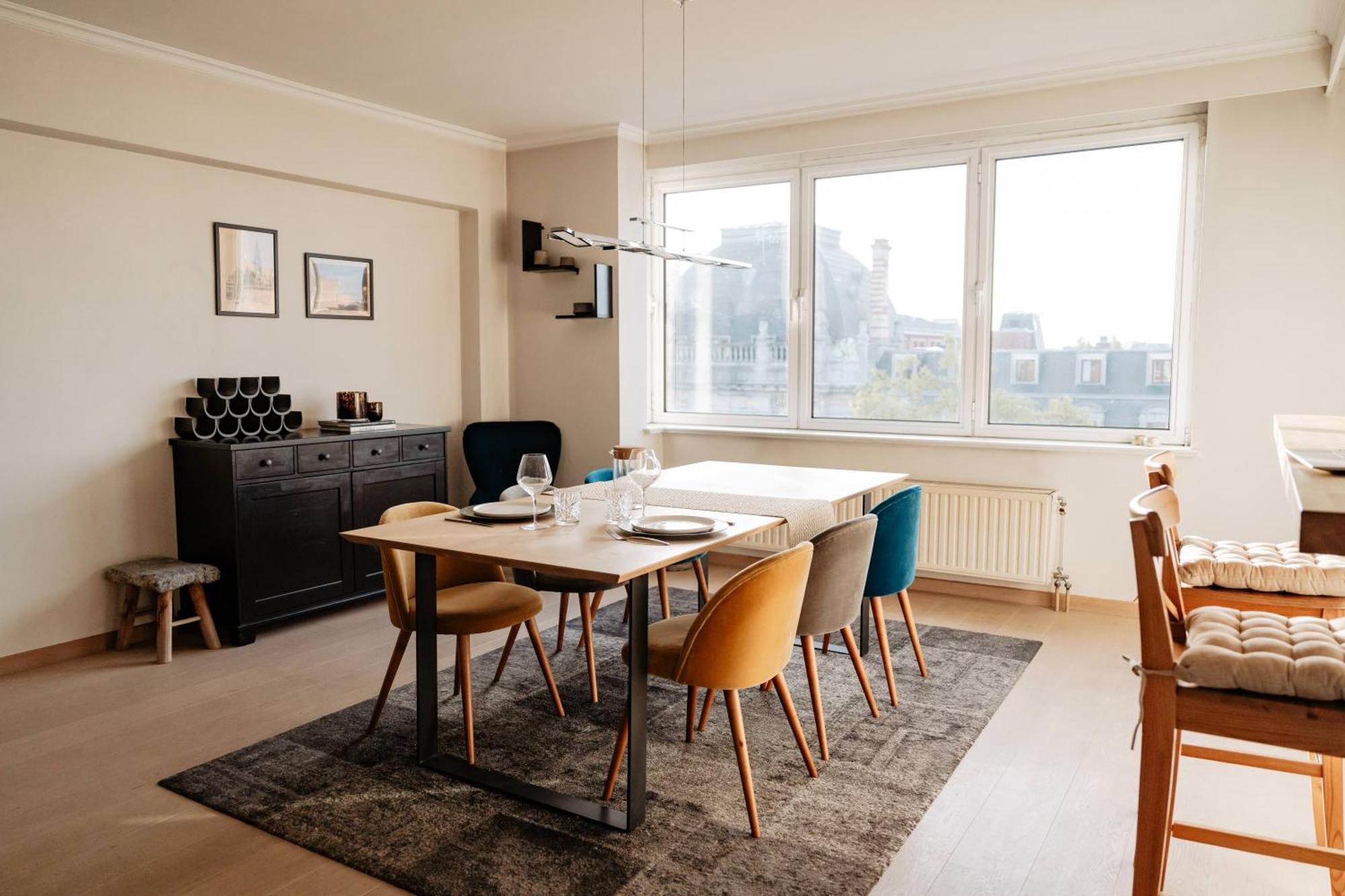 Zonnig Appartement Met Prachtig Uitzicht Op A+Locatie Amberes Exterior foto